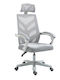 Woodwell Bf2985 Директорски Офис Стол с Наклон Бял - Сив