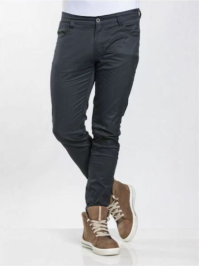 Chaud Devant Pantaloni de Bucătar Monocrom Stretch Negru
