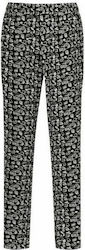 Toma Youniform Pantaloni de Bucătar cu model Milton cu Elastic în Talie Toma Youniform Pantaloni de Bucătar cu model Milton cu Elastic în Talie