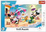 Kids Puzzle Mickey & Friends Play On Beach for 3++ Years 15pcs Trefl