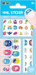 Avenir Nail Stickers At The Sea Manicure Toy