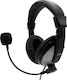 Media-Tech Turdus Pro MT3603 Über Ohr Gaming-Headset mit Verbindung 2x3,5mm Schwarz