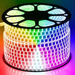 GloboStar Waterproof LED Strip Power Supply 220V RGB Length 1m and 60 LEDs per Meter SMD5050