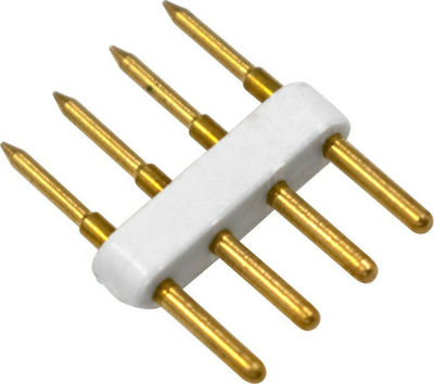 GloboStar Connector for LED Strip RGB LED 4 Pin 70545