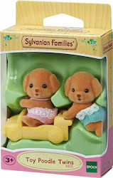 Epoch Toys Toy Poodle Twins Sylvanian Families For 3+ Years (Miscellaneous Designs) 5cm