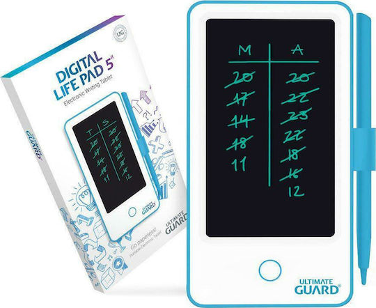 Ultimate Guard Digital 5' Life Pad Punktezähler Weiß UGDP010078