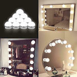 Vanity USB / Electric Vanity Mirror LED Light Cool White 12V