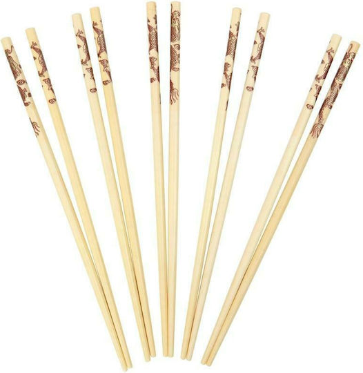 Dexam Chopsticks από Μπαμπού Καφέ 10τμχ