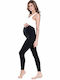 Italian Fashion M320017 Μαύρο Κολάν Εγκυμοσύνης