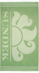 Sundek Key Πετσέτα Θαλάσσης Παρεό Πράσινη 180x100εκ.