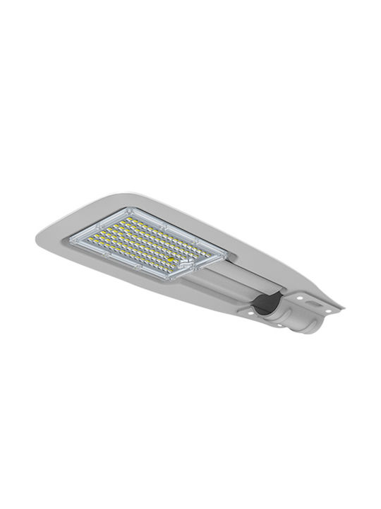 Elvhx Außenstehlampe LED Straße 30W mit Natürliches Weiß Licht IP65 Grau