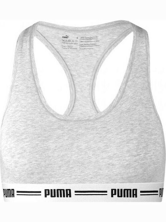 Puma 1P Hang Women's Sports Bra Gray