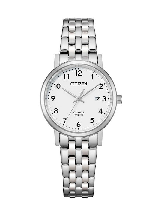 Citizen Uhr mit Weiß Metallarmband