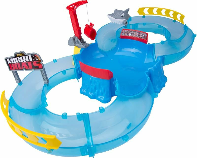 zuru micro boats racing track playset