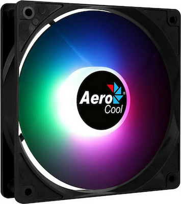 Aerocool Frost 12 FRGB Case Fan 120mm με Σύνδεση 4-Pin Molex / 3-Pin