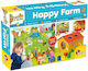 Παιδικό Puzzle Baby Happy Farm 17pcs για 1+ Ετών Lisciani Giochi