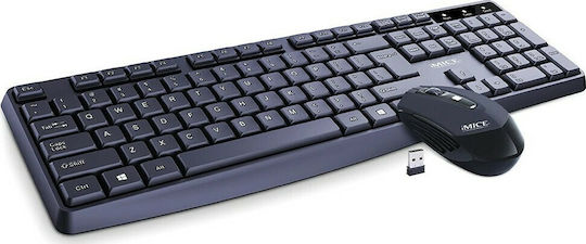 iMice AN-100 Ασύρματο Σετ Πληκτρολόγιο & Ποντίκι Αγγλικό US