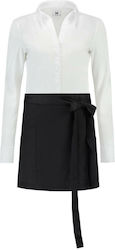 Le Nouveau Chef Apron Waist Bistro Black