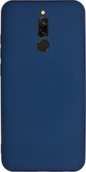 Sonique Liquid Umschlag Rückseite Silikon Blau (Redmi 8) 46-61810