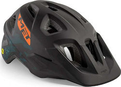 MET Eldar Kids' Helmet for Mountain Bike Black with MIPS Protection