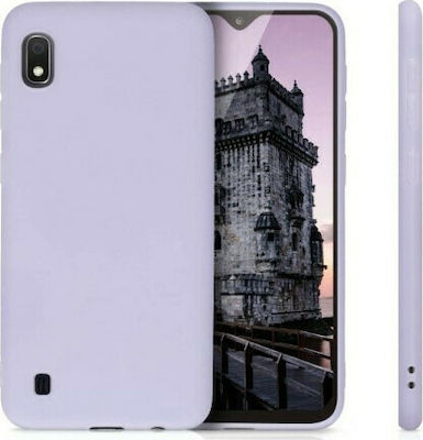 Sonique Liquid Back Cover Silicone Purple (Galaxy A10) 46-61835