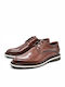 Vice Footwear Men's Leather Casual Shoes Brown