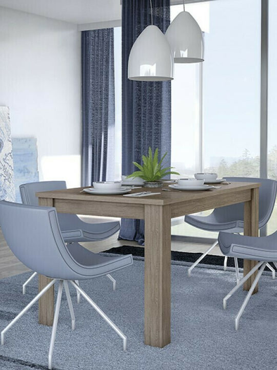 No 2 Tisch Speisesaal Ausziehbar Holz Mocha 120...