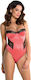 Casmir Lingerie Rosalie Teddy Sexy Bodysuit with Lace Pink