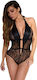 Perfect4u Lace Bodysuit Black