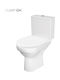Cersanit City Clean On Stehende Toilette mit Spülung Weiße