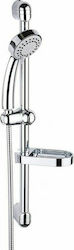 Karag Ego Ferro Slide Bar with Showerhead and Hose