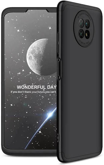 GKK 360 Σιλικόνης / Πλαστικό Μαύρο (Redmi Note 9T)