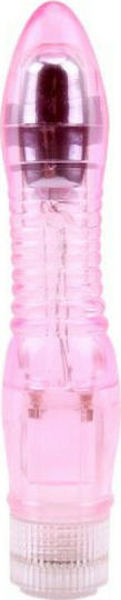 Chisa Novelties Glitters Dual Probe Vibrator Clasic Vibrator 23cm Roz