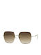 Bulget Women's Sunglasses with Silver Metal Frame BG3278 03A