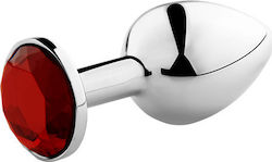 Secretplay Plug & Play Anal Plug Red 9.5cm