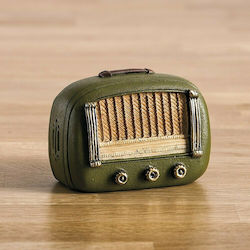 Christening Favor with Piggy Bank Radio made of Metal 12pcs