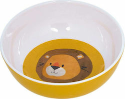 Sigikid Baby Food Bowl Lion made of Melamine Yellow