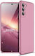 GKK 360 Πλαστικό 0.3mm Ροζ Χρυσό (Galaxy S21+ 5G)