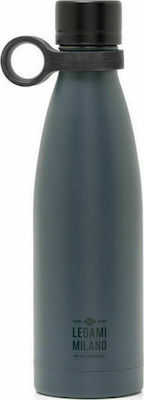 Legami Milano Hot&Cold Reciclabil Sticlă Termos Oțel inoxidabil Fără BPA Negru cu Grip SSBL0002