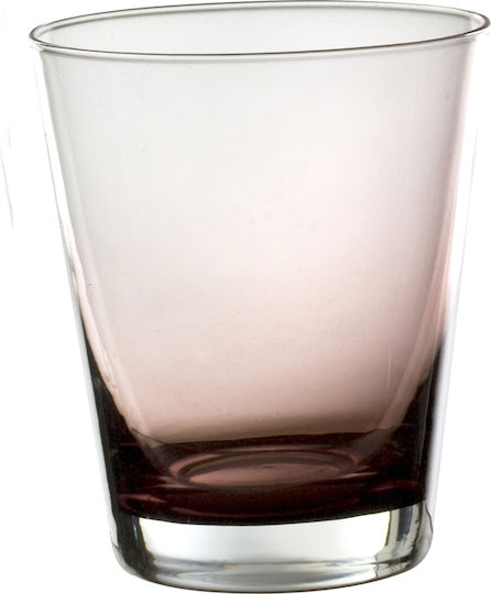 HFA Rainbow Glas Whiskey aus Glas in Lila Farbe 380ml