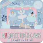 Floss & Rock Μαγνητικό Παιχνίδι Κατασκευών Enchanted 4-in-1 Games για Παιδιά 3+ Ετών