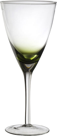 HFA Rainbow Pahar Pentru Apă Din Sticlă Verde 370ml