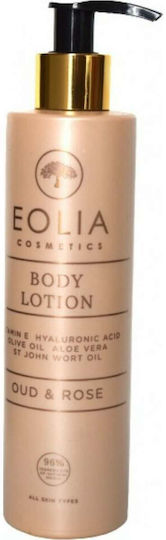 Eolia Cosmetics Oud & Rose Moisturizing Lotion Body with Hyaluronic Acid 250ml