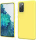 Sonique Liquid Back Cover Σιλικόνης Κίτρινο (Ga...