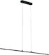 Fan Europe Shanghai-S1 NERO Pendant Light Black Rail 100x150cm