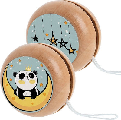 Christening Favor with Yo-Yo Panda made of Wood 5cm