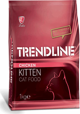 Lider Trendline Kitten Trockenfutter für junge Katzen mit Huhn 15kg