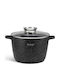 Edenberg Deep Pot made of Aluminum 6.2lt / 24cm