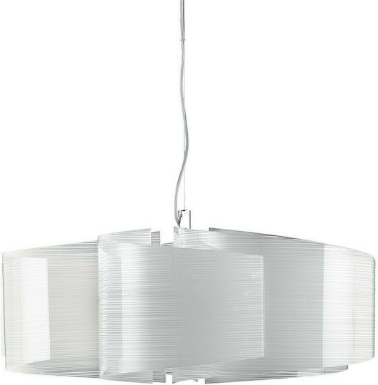 Fan Europe Joyce-S6 Κρεμαστό Φωτιστικό Ασημί 120x60x25εκ. Fan Europe Joyce-S6 Κρεμαστό Φωτιστικό Ασημί 120x60x25εκ.