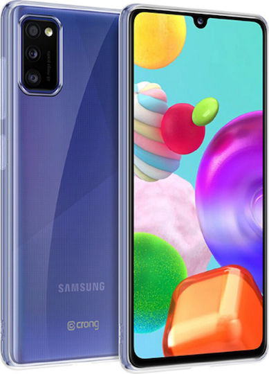 Crong Slim Back Cover Silicone 0.8mm Transparent (Galaxy A41)